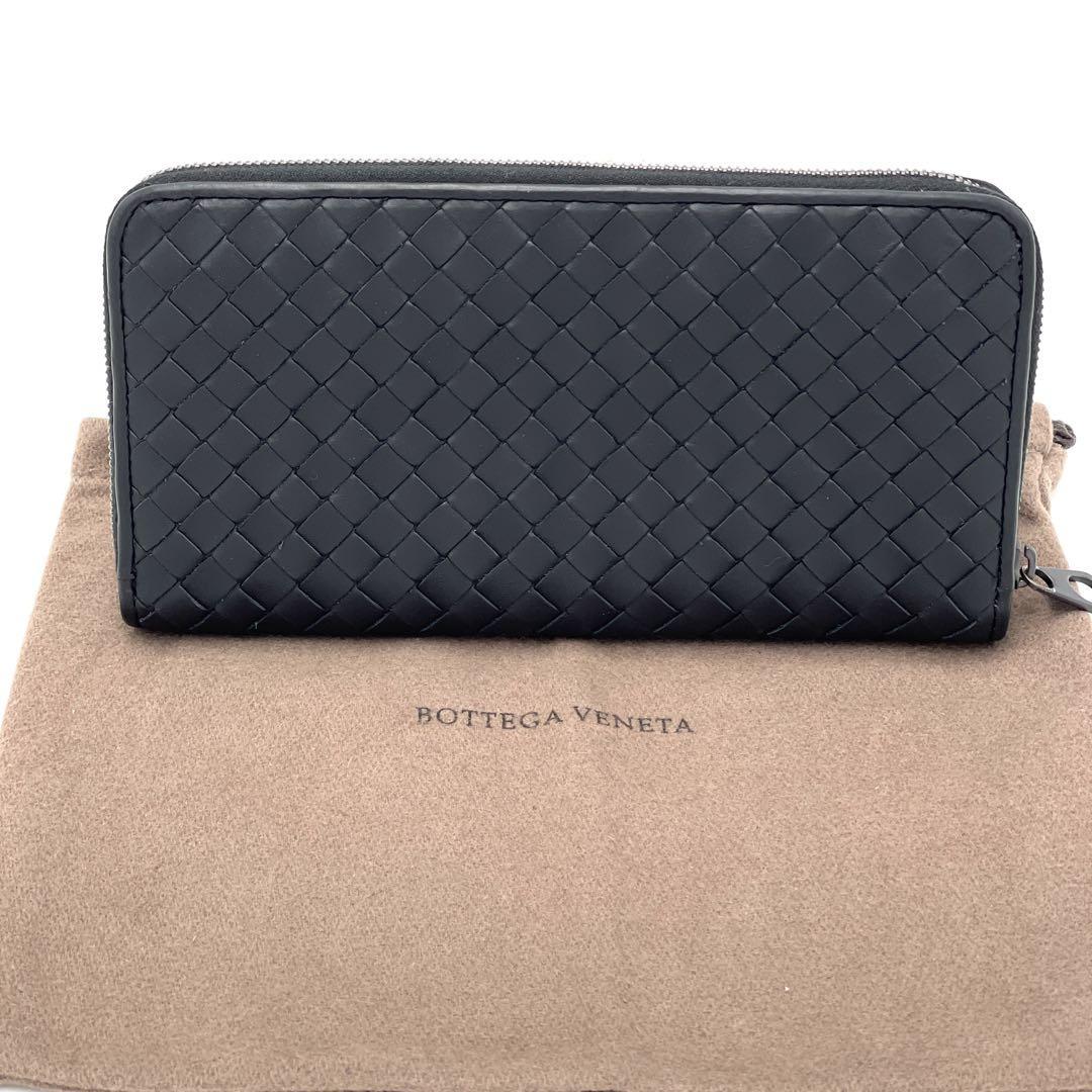 極美品 BOTTEGAVENETA ジップウォレット 黒 138｜Yahoo!フリマ（旧