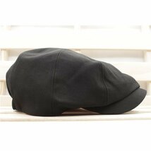 キャスケット帽子 シンプル カジュアル ポリキャップ ハンチング帽子 56cm~59cm メンズ レディース BKトレンド KC26-7_画像5