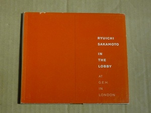 CD 坂本龍一 IN THE LOBBY 送料無料 at G.E.H. in London Live ライヴ