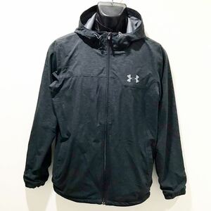 UNDER ARMOUR/アンダーアーマー☆ストーム/ウインドブレーカー☆ナイロンジャケットパーカー/裏地付き/防寒☆ストレッチ/ジャージ/迷彩/M