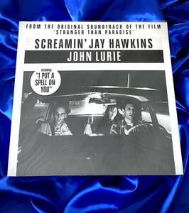 ★Screamin' Jay Hawkins / John Lurie Stranger Than Paradise　1987年EUR盤12inch　cram 052　ストレンジャーザンパラダイス