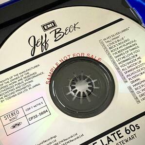 帯付き完品 見本盤★Jeff Beck / The Late 60s With Rod Stewart ジェフベック/ベックオラトゥルース＋SINGLES●1988年 CP32 5694の画像6