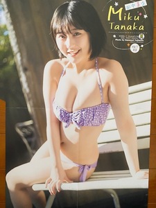 ◆即決◆　元HKT48　田中美久　両面ポスター ⑭