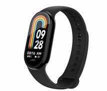 2個セット Xiaomi Smart Band 8 カバー フィルム ケース 交換 液晶画面保護 クリア 透明 シャオミ バンド8 band8 スマートウォッチ ソフト_画像8