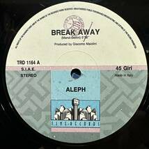 【12'】 ALEPH / BREAK AWAY / MEGAMIX_画像3