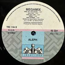 【12'】 ALEPH / BREAK AWAY / MEGAMIX_画像4