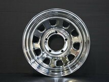 特価 新型 ジムニー TSW デイトナクローム 16X5.5J-18 GEOLANDAR M/T G003 185/85R16 タイヤホイール4本セット (JB64/JB23）_画像3