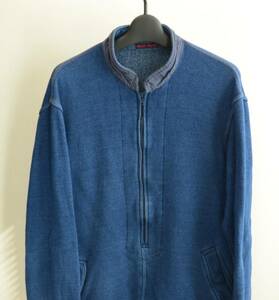  is lilac nBLUE BLUE indigo pull over sweat size 2