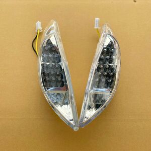 スズキ アドレスV125 G CF46A CF4EA クリア LED式 ウインカー 社外品