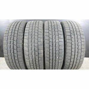 ダンロップ WINTER MAXX WM02 185/65R15 4本SET◎2020年製 8分山 スタッドレス◎中古 特筆すべき損傷なし◎旭川手渡し可◎bB等に