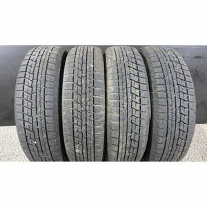 YOKOHAMA／ヨコハマ ice GUARD iG60 155/65R14 4本◎2018年製9分山スタッドレスタイヤ◎中古 若干の片減り、シワあり◎旭川手渡し可