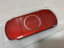 17/139☆SONY　PSP　PSP-3000　CARNIVAL COLORS　RADIANT RED　美品　元箱あり【写真追加あり】☆C1_画像4