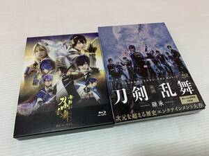 3/29☆刀剣乱舞　映画　Blu-ray　継承　豪華版3枚組　義伝　暁の独眼竜　2点セット　帯付き☆C1