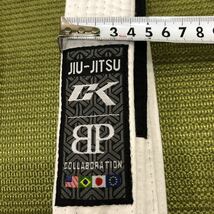 YK-5456 中古品 白 帯 おび 柔術 JIU-JITSU 約300cm×約4.3cm #空手 #格闘技 #柔道 #CK #BP #collaboration #日本japan #アメリカブラジル_画像9