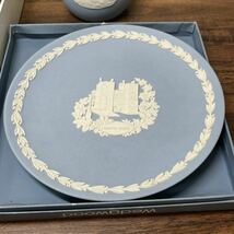 【5点セット】ウェッジウッド WEDGWOOD 小物入れ　一輪挿し　プレート3枚　セット_画像6