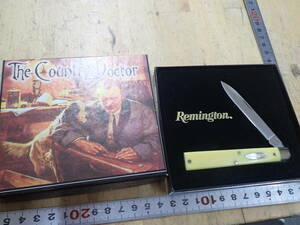『E27U』レミントン　Remington フォールディングナイフ　The Country Doctor USA
