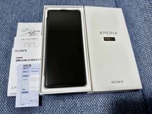 【美品】SONY SIMフリースマートフォン Xperia PRO-I フロストブラック XQBE42B1JPCX0【中古】_画像1