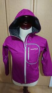 Montbell X GoreTex Ladies XS # 1128542 Trent Fryer Jacket Gore-Tex Dark Fuchu [Mont-Bell]