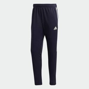 ★アディダス adidas 新品 定番 メンズ 吸汗速乾 スリムテーパードカット ロングパンツ ジャージ 紺 XLサイズ [H288981N-O] 四 参★QWER★