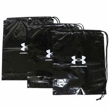 ●送料390円可能商品 UNDERARMOUR アンダーアーマー 新品 バッグ 3枚セット SET 黒 [IWILLUA-BAG2] 一 六 ACC★QWER_画像1