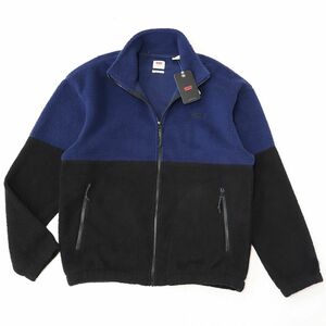 ★リーバイス LEVIS 定価13750円 秋冬 新品 メンズ 保温 防寒 モコモコ ボア フリース ジャケット Mサイズ[A3318-0001-JM] 二 壱★QWER★