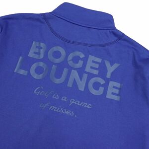 ★ボギーラウンジ ゴルフ EVEN BOGEY LOUNGE GOLF 新品 メンズ ハーフジップ 長袖 シャツ ロンT [2M101344BG-60-LL] 一 三 参★QWER★