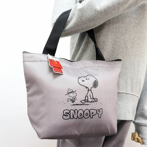 ★スヌーピー ピーナッツ SNOOPY PEANUTS 新品 便利 保冷 保温 トートバッグ ランチバッグ BAG かばん 鞄 [UT2373291-BGE] 一 六★QWER★