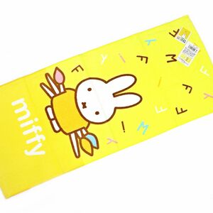 ●送料390円可能商品 Miffy ミッフィー 新品 高品質 ソフト コットン 温泉 プール フェイスタオル TOWEL [MIFFYTOWEL-YEL]一 ACC★QWER