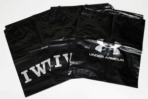 ●送料390円可能商品 UNDERARMOUR アンダーアーマー 新品 バッグ 3枚セット SET 黒 [IWILLUA-BAG] 一 六 ACC★QWER