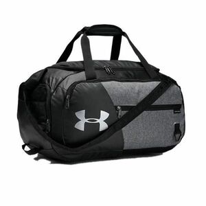 ★アンダーアーマー UNDERARMOUR UA 新品 2WAY 41L 大容量 ダッフルバッグ ボストンバッグ ショルダー 灰黒[1342656-040] 六★QWER