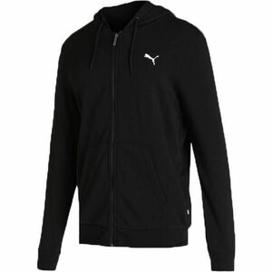 ★プーマ PUMA 新品 メンズ シンプル カジュアル フルジップ パーカー ジャケット フーディ 黒 XLサイズ [848732-01-XL] 二 参★QWER★