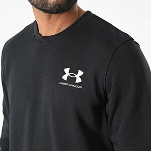 ★アンダーアーマー UNDER ARMOUR UA 新品 メンズ 裏毛 スウェット UAライバルテリー クルー 黒 [13704040011N-M] 二 壱★QWER