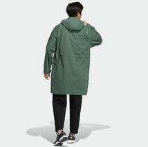 ★アディダス adidas 新品 メンズ PRSVE ロング ウーブンジャケット ロングジャケット ロングコート Lサイズ[HM2710-L] 二 弐★QWER_画像5