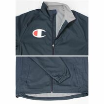 ★チャンピオン Champion 新品 価格15180円 ウインドブレーカー 裏起毛 撥水 保温 防風 上下セット 紺 XL[SETC3QSC25-370-XL] 五 参★QWER_画像10