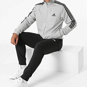 ★アディダス ADIDAS 新品 メンズ M ESS 3S スウェットスーツ スポーツウェア 上下セット スーツ Lサイズ[SETGK9975-L] 五 弐★QWER★