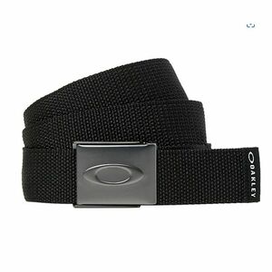 ★オークリー OAKLEY ゴルフ GOLF 新品 メンズ フロントロゴ シンプル カジュアル カット可能 ウェブ ベルト BELT 黒[9618502E1N] 八★QWER