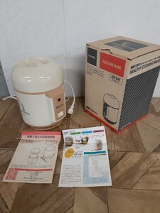 キッチン雑貨】未使用 TWINBIRD ツインバード 調理器具 リキュール、ヨーグルト、温泉玉子メーカー 健康三役さん EH-540 手作り 果実酒 　