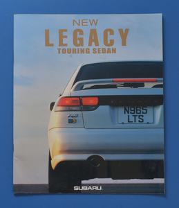 スバル　レガシー　ツーリングワゴン　BD5　 SUBARU　LEGACY　TOURING WAGON 　1998年1月　カタログ【SUBARU22A-01】