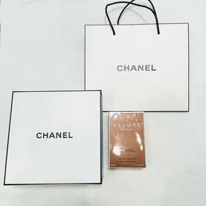 ◆1円スタート！未開封！お買い得！ CHANEL ALLURE HOMME 100ml 箱 ショップ袋付き◆/香水/オードトワレ/フレグランス/シャネル/