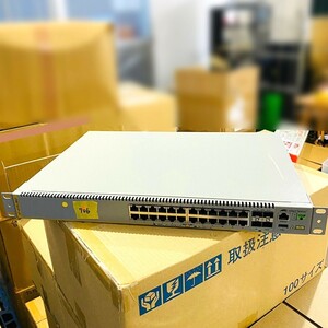 706【通電OK】Allied Telesis AT-x510L-28GT ギガビット インテリジェント スタッカブル スイッチ switch SFP+ アライドテレシス