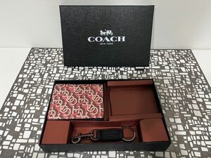 COACH 二つ折り財布 ギフトセット