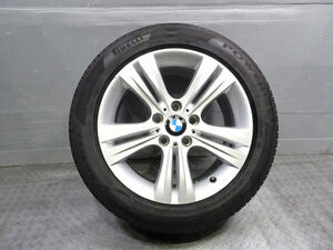 BMW 3シリーズ DBA-3B20 ホイール ホイル 純正 アルミ 17インチx7.5J ５穴 １本 P=120 ＋37 1kurudepa
