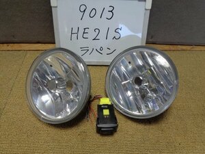 2kurudepa H15年 アルトラパン TA-HE21S フォグランプサユウ 35510-75H10 9013