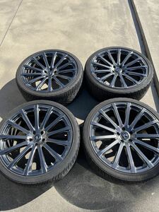 レクサスRX LEXUS TRD ディーラーオプションホイール＆255/35R22 YOKOHAMA PARADA spec-X　２２インチ