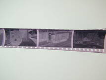 (B23)125 写真 古写真 鉄道 鉄道写真 赤羽行 検重車 他 昭和38年頃 フィルム 変形 白黒 ネガ まとめて 6コマ _画像3