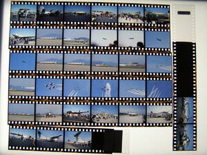 (B23)181 写真 古写真 飛行機 飛行機写真 航空自衛隊 F-86F ブルーインパルス 他 フィルム ポジ まとめて コ35マ リバーサル スライド