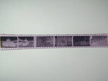 (B23)154 写真 古写真 鉄道 鉄道写真 電気機関車 3021号 渋谷-桜木町 蒸気機関車58681昭和38年頃 フィルム 変形 白黒 ネガ まとめて 6コマ _画像1