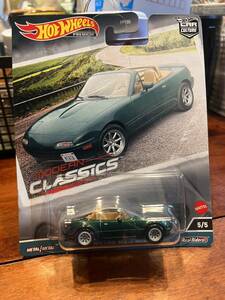 新作ホットウィールモダンクラシックス1/64?'91MAZDAマツダMX-5ミアータ ユーノスロードスター未開封現状他HOTWHEELS等多数出品同梱可