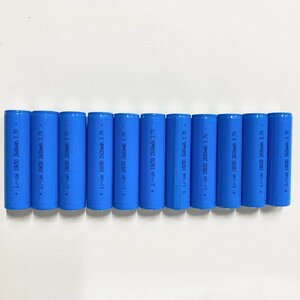 【未使用品/動作未確認】株式会社富士倉 Li-ion リチウムイオンバッテリー 18650 2600mAh 3.7V 11個セット【送料無料】管AU3111907