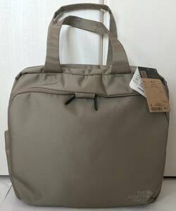 新品17,600円★THE NORTH FACEノースフェイス★シャトルトート Shuttle Tote★NM82218 ベージュ★大容量26.5L トートバッグ★ビジネス 通学